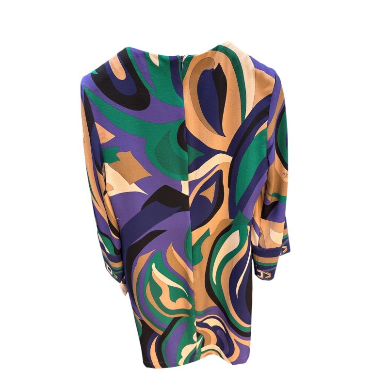 VESTITO DONNA CLIPS MULTICOLOR  | Mercatino dell'Usato Roma ostia 2