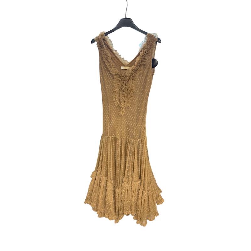 VESTITO DONNA D.EXTERIOR BEIGE PIZZO | Mercatino dell'Usato Roma ostia 1