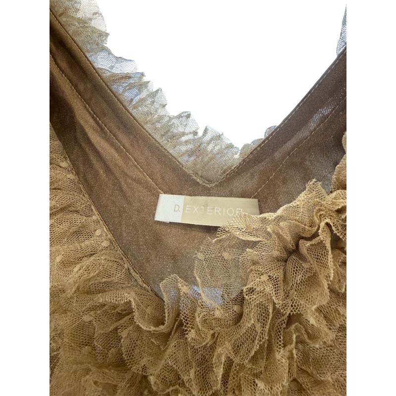 VESTITO DONNA D.EXTERIOR BEIGE PIZZO | Mercatino dell'Usato Roma ostia 2