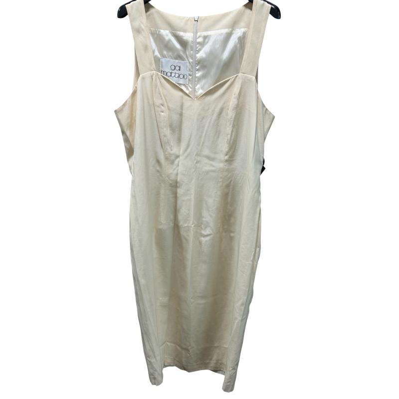 VESTITO DONNA GAI MATTIOLO SETA GIALLINO | Mercatino dell'Usato Roma ostia 1