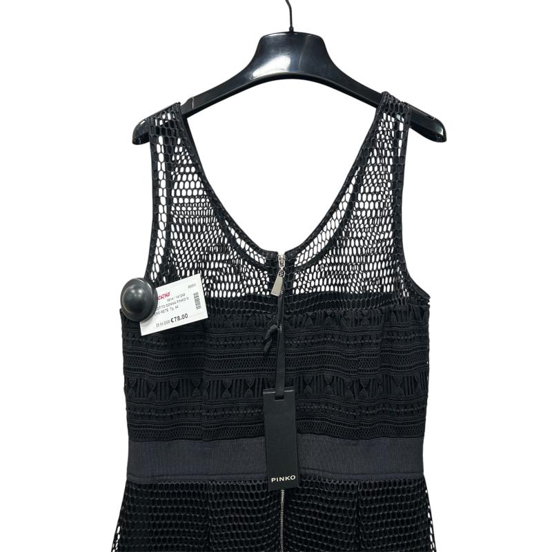 VESTITO DONNA PINKO NERO RETE | Mercatino dell'Usato Roma ostia 3