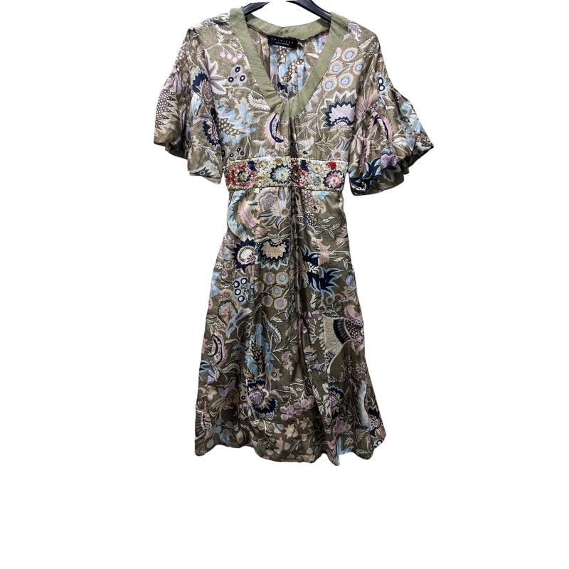 VESTITO DONNA TWIN SET MARR FIORI CEL SETA | Mercatino dell'Usato Roma ostia 1