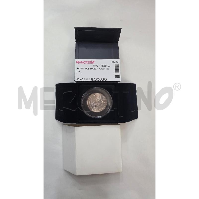 1000 LIRE ROMA CAPITALE | Mercatino dell'Usato Pomezia 1