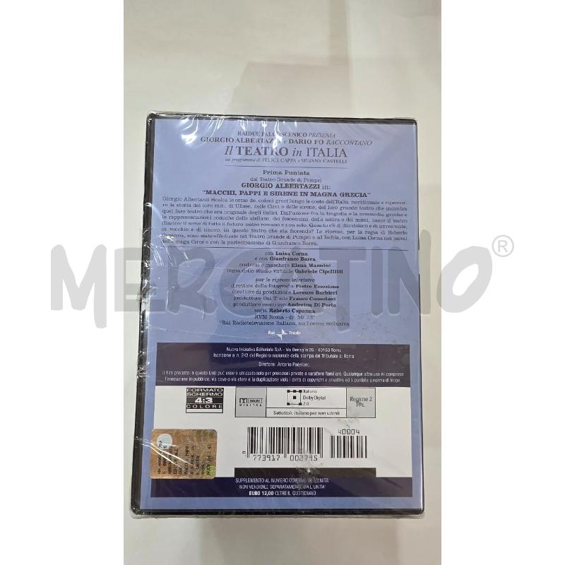 8 DVD NUOVI IL TEATRO IN ITALIA | Mercatino dell'Usato Pomezia 3