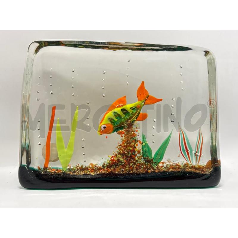 ACQUARIO MURANO 14 X 4 X 11 CM | Mercatino dell'Usato Pomezia 1