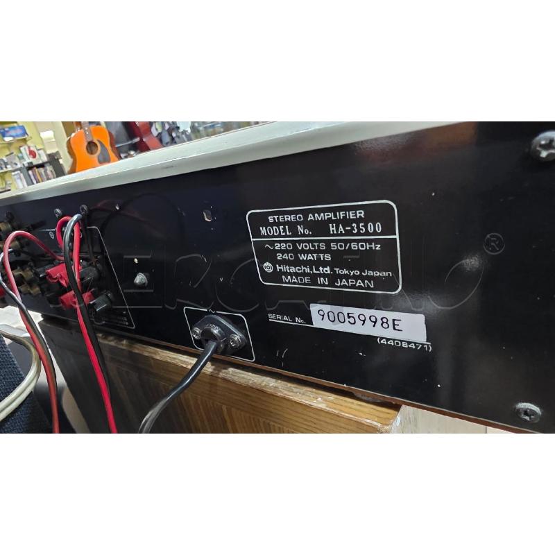 AMPLI HITACHI HA-3500  | Mercatino dell'Usato Pomezia 2