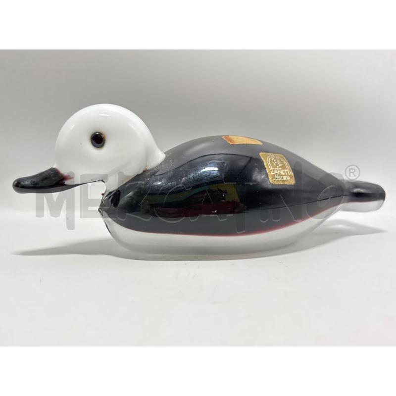 ANATRA VETRO MURANO LICIO ZANETTI 18 CM | Mercatino dell'Usato Pomezia 1