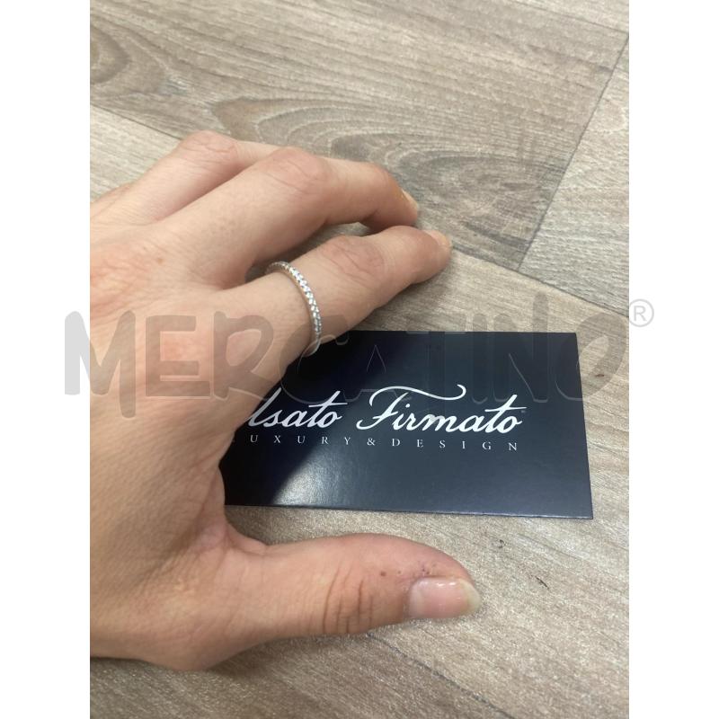 ANELLO DONNA PANDORA SOTTILE STRASS PICCOLI | Mercatino dell'Usato Pomezia 2