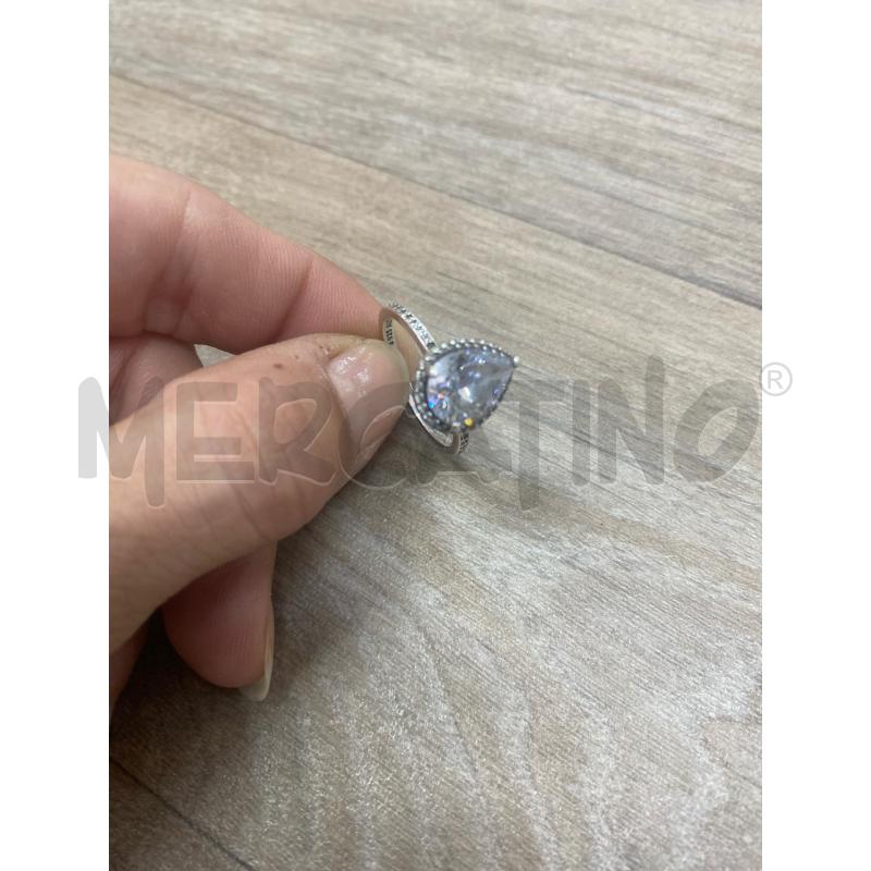 ANELLO DONNA PANDORA STRASS GRANDE GOCCIA | Mercatino dell'Usato Pomezia 3