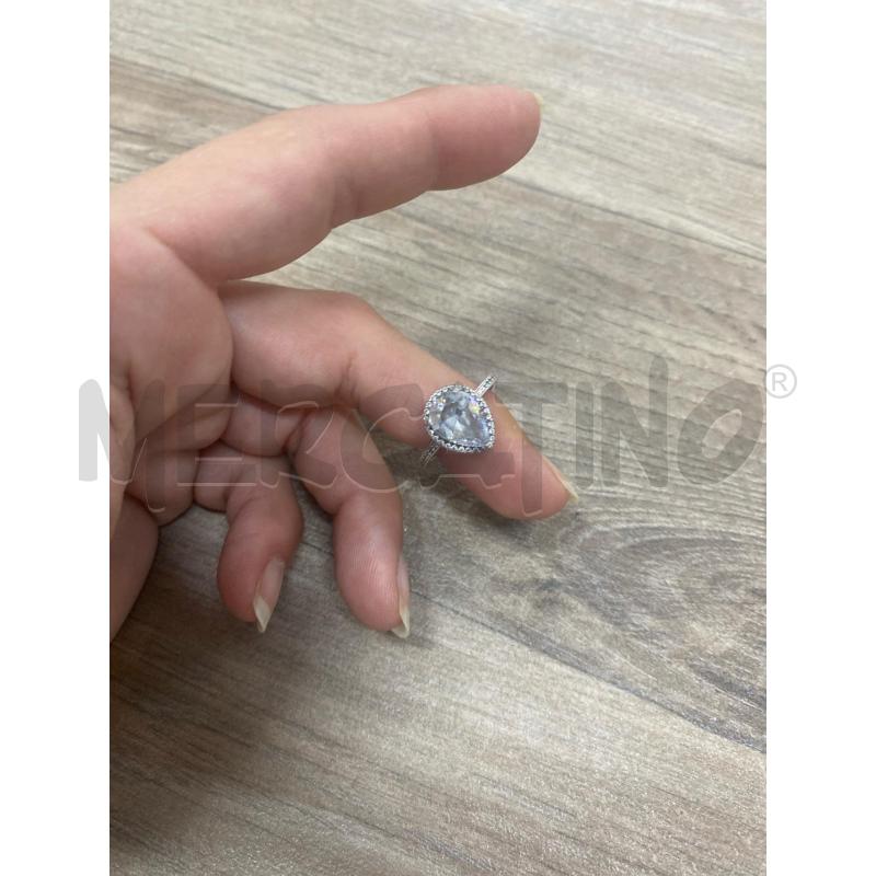 ANELLO DONNA PANDORA STRASS GRANDE GOCCIA | Mercatino dell'Usato Pomezia 5