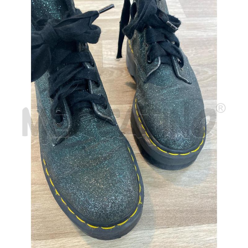 ANFIBI DONNA LUREX BLU VERDI DR MARTENS  | Mercatino dell'Usato Pomezia 2