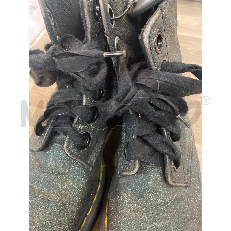 ANFIBI DONNA LUREX BLU VERDI DR MARTENS  | Mercatino dell'Usato Pomezia 5