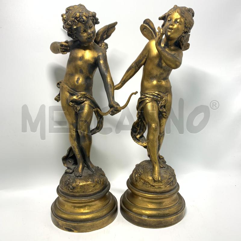 ANGELO E FATA AUG. MOREAU 30 CM | Mercatino dell'Usato Pomezia 1