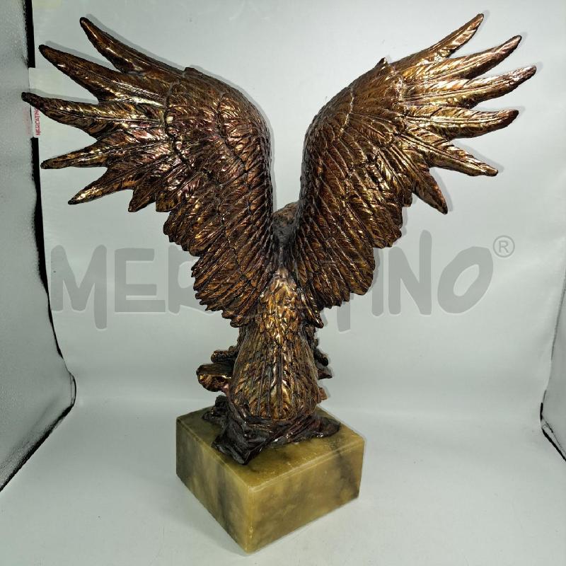 AQUILA BRONZO SU BASE MARMO A. BELLUCCI | Mercatino dell'Usato Pomezia 3