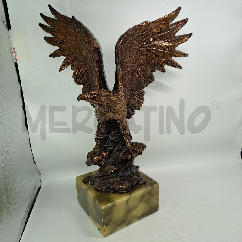 AQUILA BRONZO SU BASE MARMO A. BELLUCCI | Mercatino dell'Usato Pomezia 4