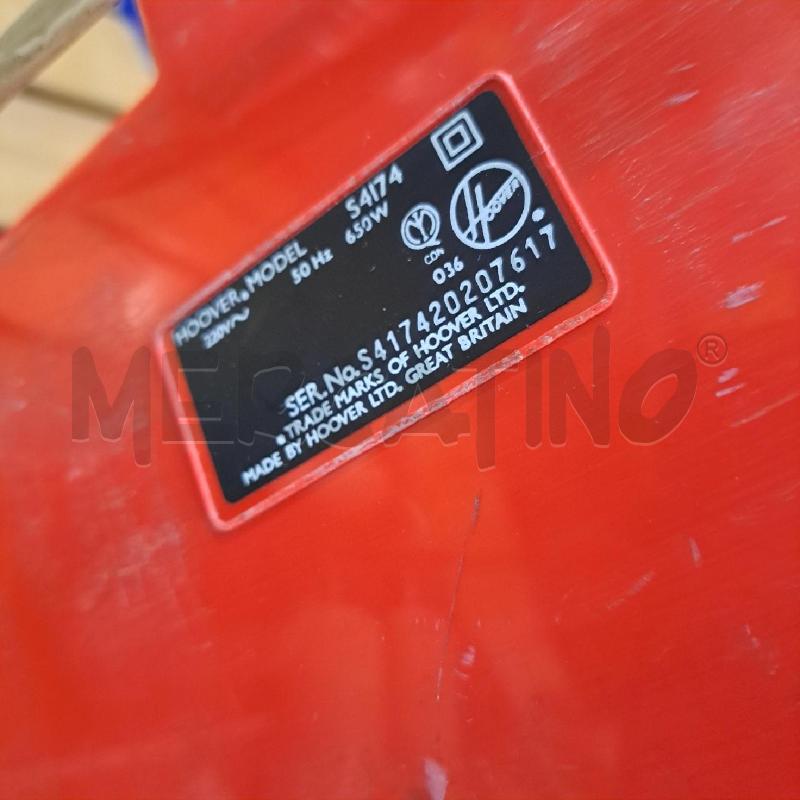 ASPIRA POLVERE VNTG HOOVER S4174 +ACCSTANZ | Mercatino dell'Usato Pomezia 5