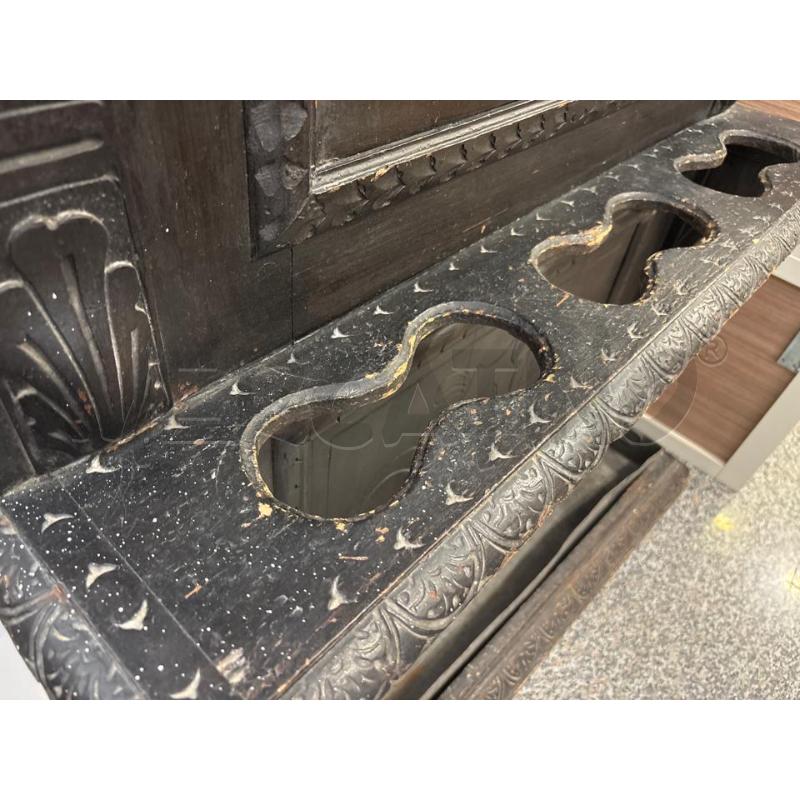 ATTACCA PANNI  900 LEGNO SCURO | Mercatino dell'Usato Pomezia 3