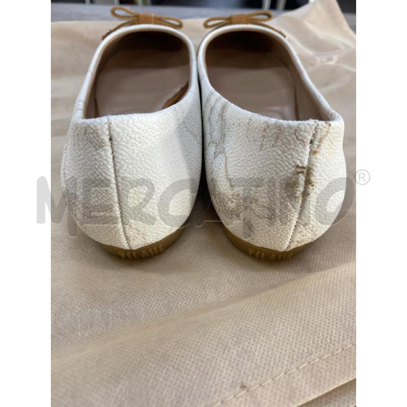 BALLERINA BIANCA PRIMA CLASSE ALVIERO MARTINI MARRONE | Mercatino dell'Usato Pomezia 3