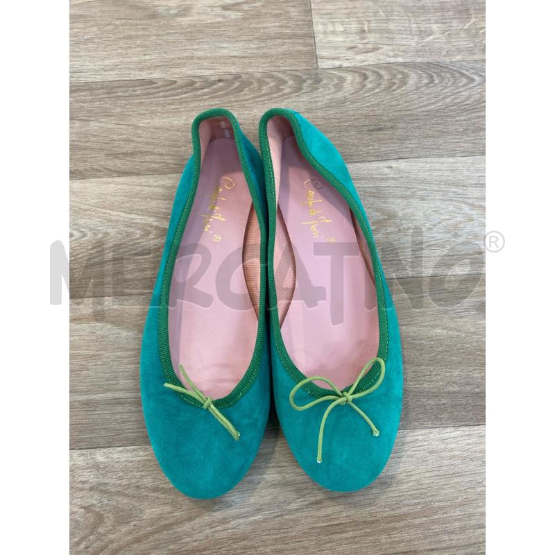 BALLERINA VERDE CAMPO DI FIORI PELLE | Mercatino dell'Usato Pomezia 2