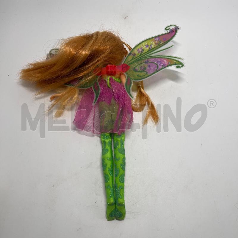 BAMBOLA FLORA WINX VESTITI VERDI  | Mercatino dell'Usato Pomezia 3