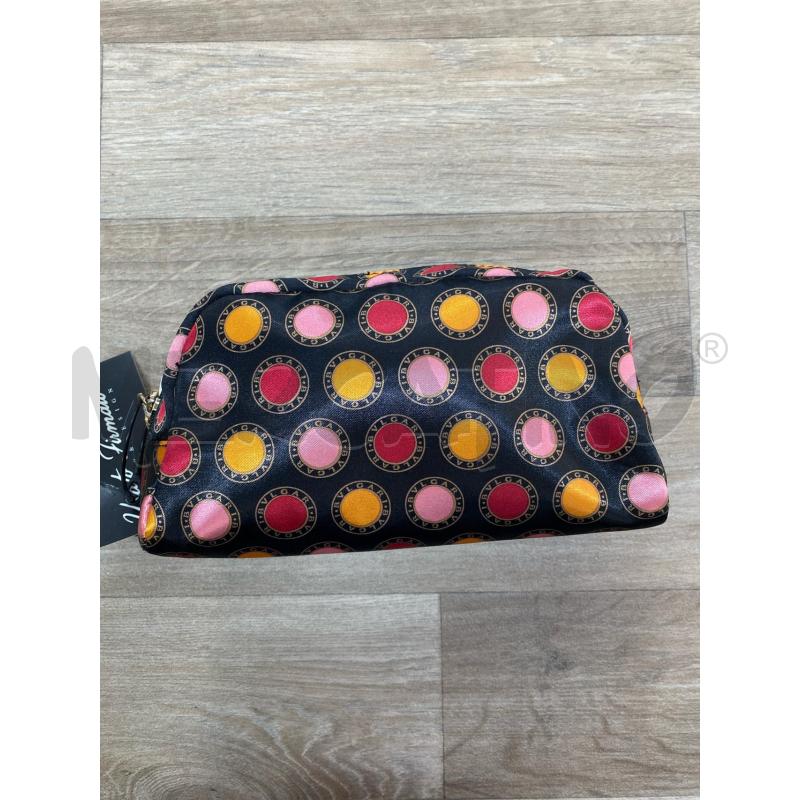 BEAUTY CASE BULGARI PARFUMS MONOGRAM TESSUTO ROSSO/ARANCIO/NERO | Mercatino dell'Usato Pomezia 2