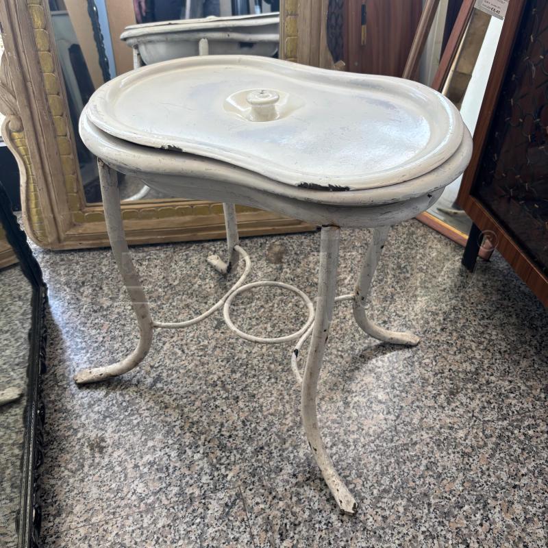 BIDET METALLO SMALTATO PRIMI NOVECENTO | Mercatino dell'Usato Pomezia 1