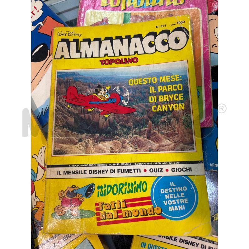 BLOCCO ALMANACCHI TOPOLINO VINTAGE | Mercatino dell'Usato Pomezia 5