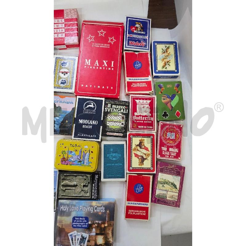BLOCCO CARTE DA GIOCO | Mercatino dell'Usato Pomezia 2