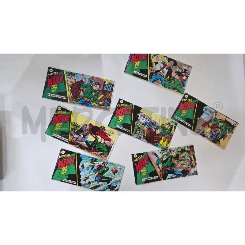 BLOCCO FUMETTI CAPITAN MIKI | Mercatino dell'Usato Pomezia 1