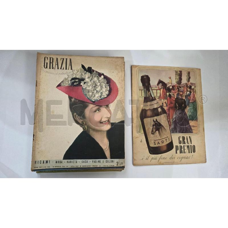 BLOCCO RIVISTE GRAZIA ANNI'40 | Mercatino dell'Usato Pomezia 1