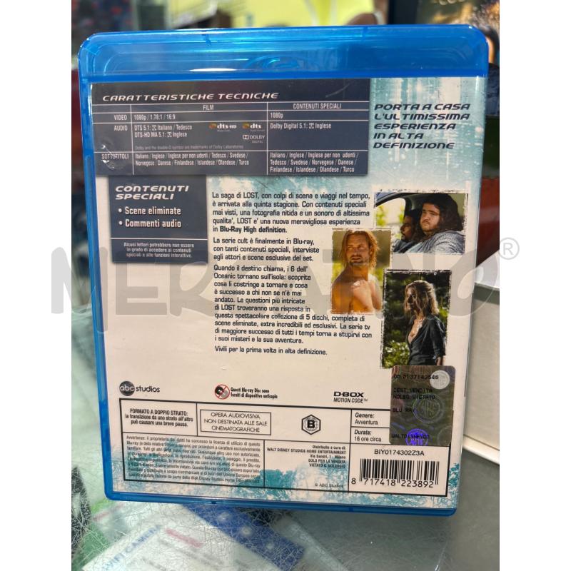 BLU-RAY LOST STAG. 5 | Mercatino dell'Usato Pomezia 2
