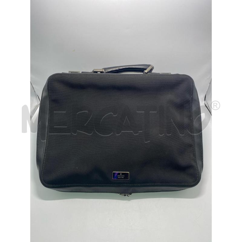BORSA DA LAVORO GUCCI TESSUTO/PELLE | Mercatino dell'Usato Pomezia 1