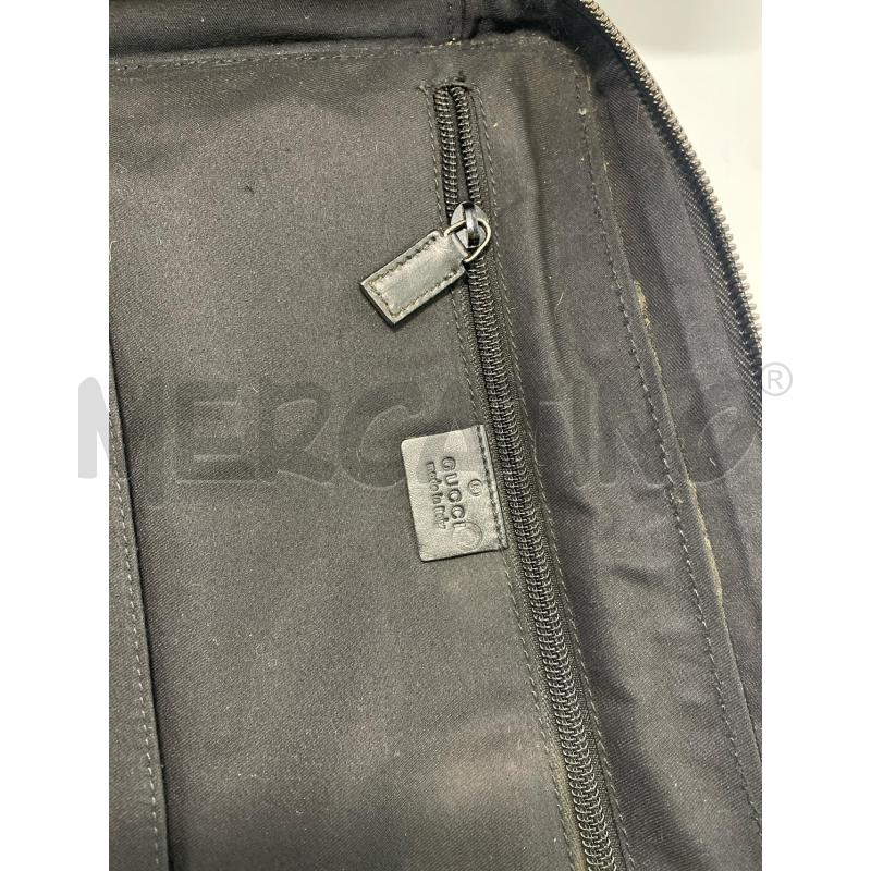BORSA DA LAVORO GUCCI TESSUTO/PELLE | Mercatino dell'Usato Pomezia 4