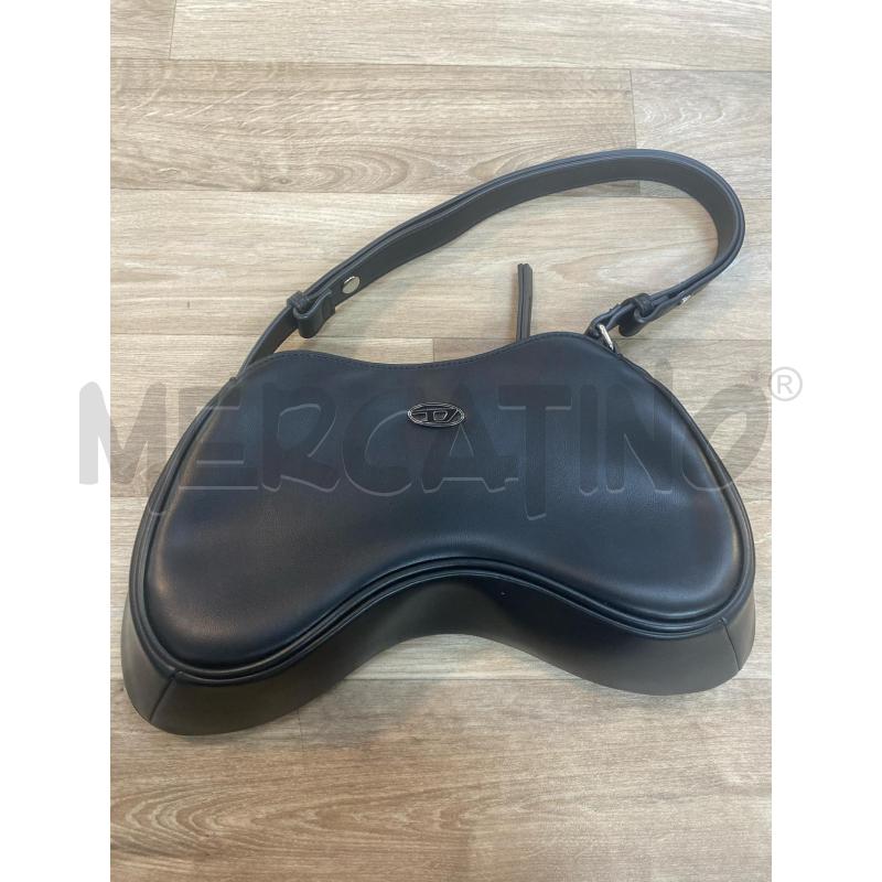 BORSA DONNA A MANO DIESEL PELLE NERA  | Mercatino dell'Usato Pomezia 1