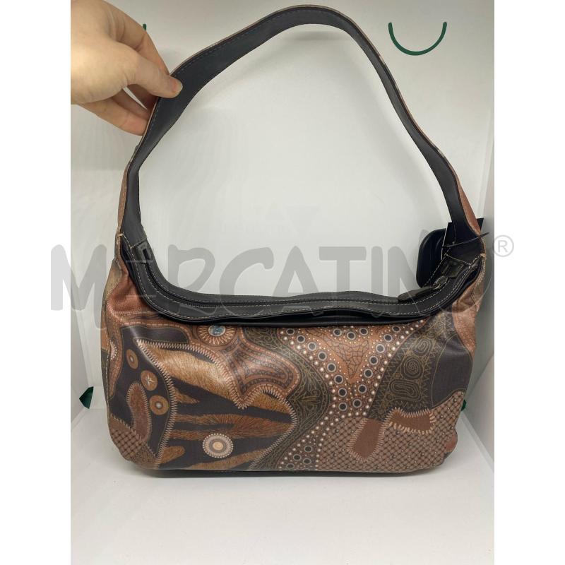 BORSA DONNA A SPALLA MARY READ VINTAGE MARRONE FANTASIA | Mercatino dell'Usato Pomezia 1