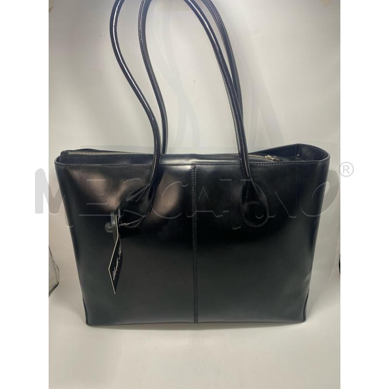 BORSA DONNA A SPALLA TOD'S IN PELLE NERA | Mercatino dell'Usato Pomezia 3