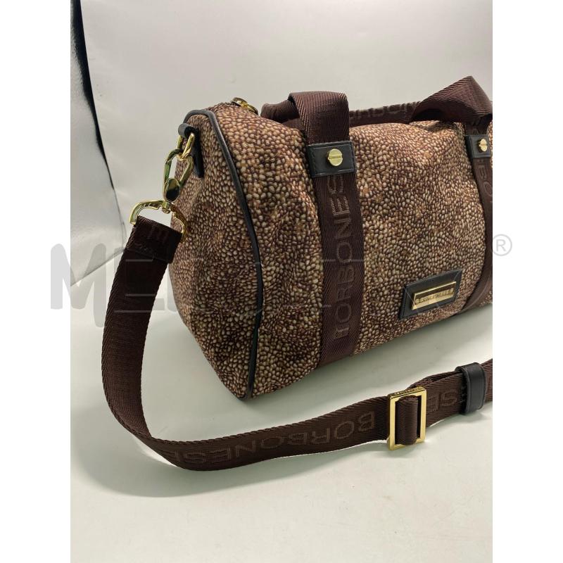 BORSA DONNA BAULETTO TESSUTO BORBONESE  | Mercatino dell'Usato Pomezia 2