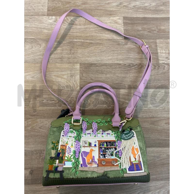 BORSA DONNA BAULETTO VERDE VENDULA  | Mercatino dell'Usato Pomezia 1