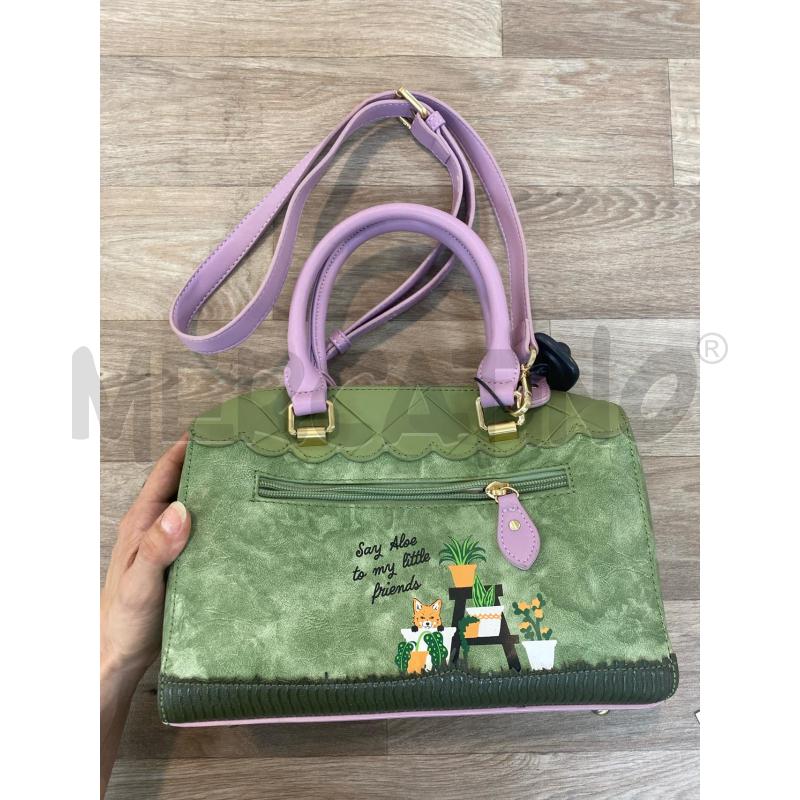 BORSA DONNA BAULETTO VERDE VENDULA  | Mercatino dell'Usato Pomezia 4