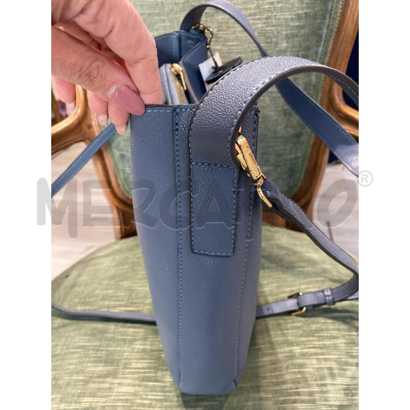 BORSA DONNA BLU AVION GATTINONI ROMA | Mercatino dell'Usato Pomezia 3