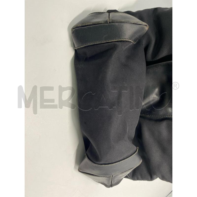 BORSA DONNA GUCCI PELLE E TESSUTO NERA | Mercatino dell'Usato Pomezia 3