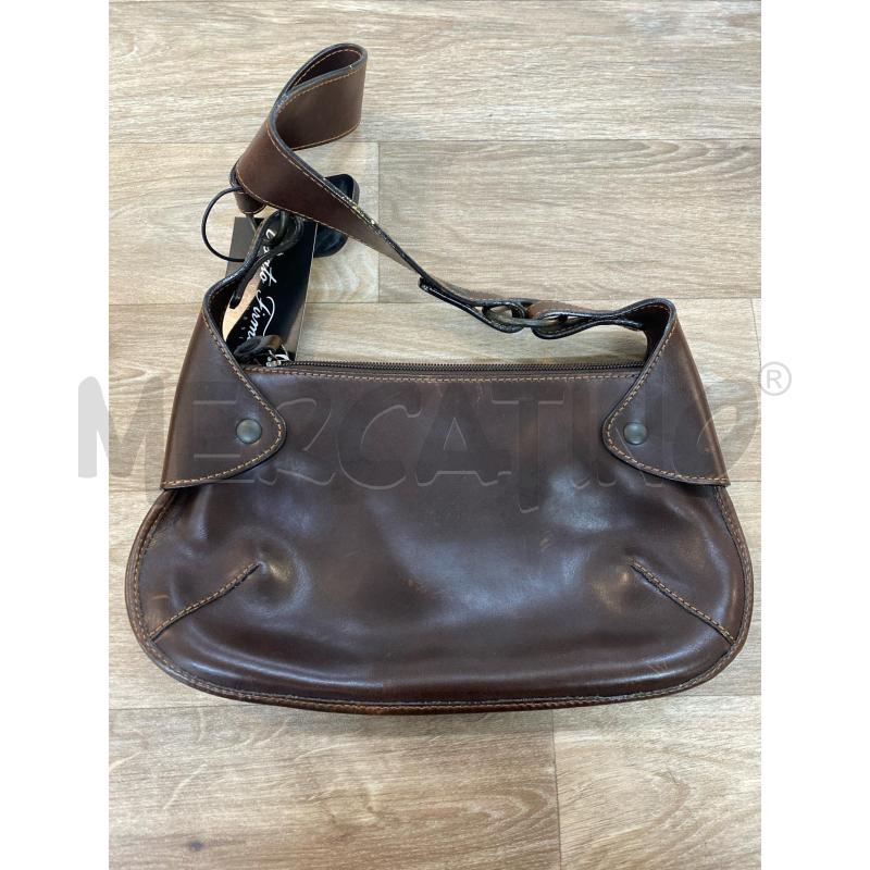 BORSA DONNA MARRONE VINTE NANNINI | Mercatino dell'Usato Pomezia 2