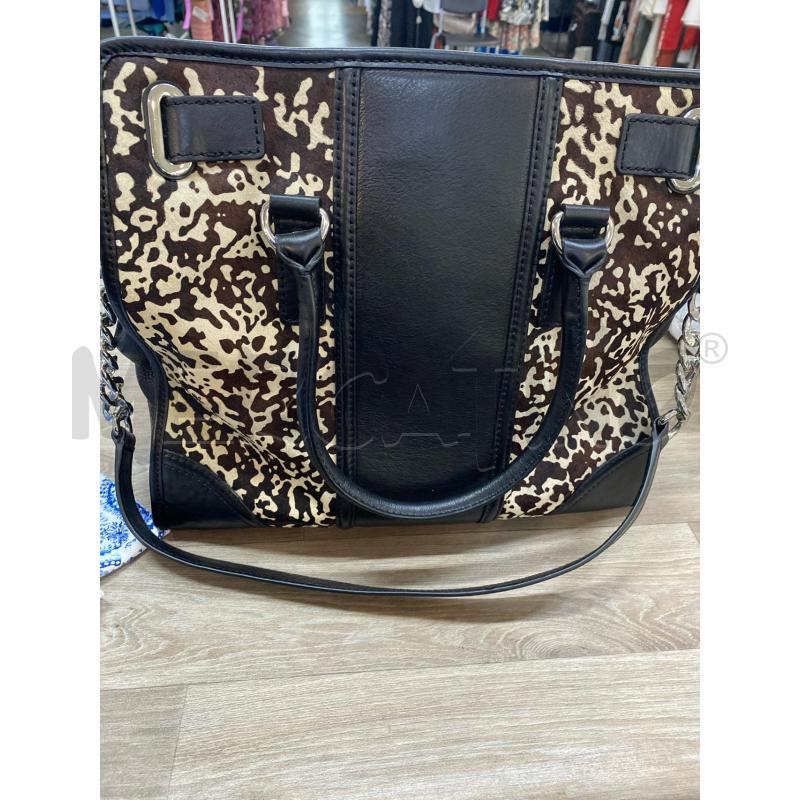 BORSA DONNA MICHAEL KORS PELLE DI VITELLO EFFETTO CAVALLINO | Mercatino dell'Usato Pomezia 4
