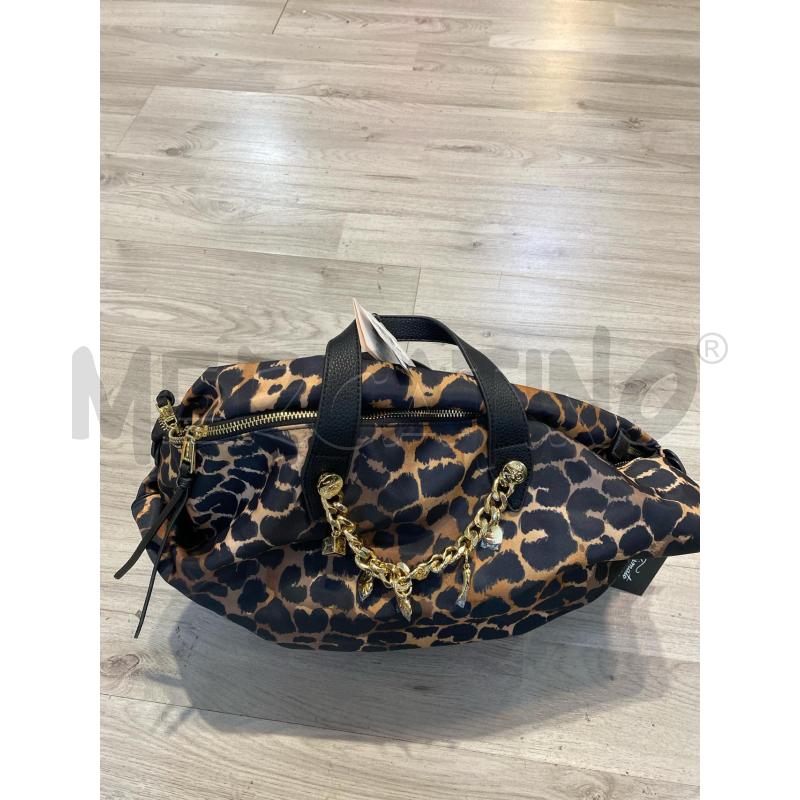 BORSA DONNA NERA LEOPARDATA Y NOT MILANO | Mercatino dell'Usato Pomezia 2