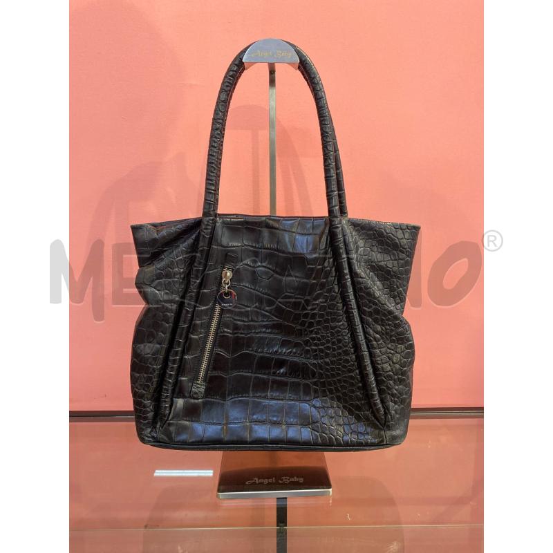 BORSA DONNA NERA NANNINI PELLE | Mercatino dell'Usato Pomezia 1