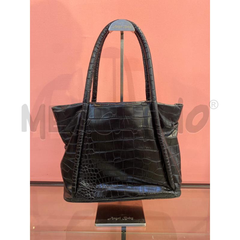 BORSA DONNA NERA NANNINI PELLE | Mercatino dell'Usato Pomezia 2