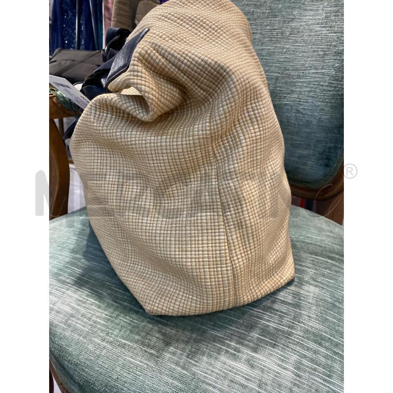 BORSA DONNA PELLE MARRONE BEIGE GIANNI CHAIRINI | Mercatino dell'Usato Pomezia 2