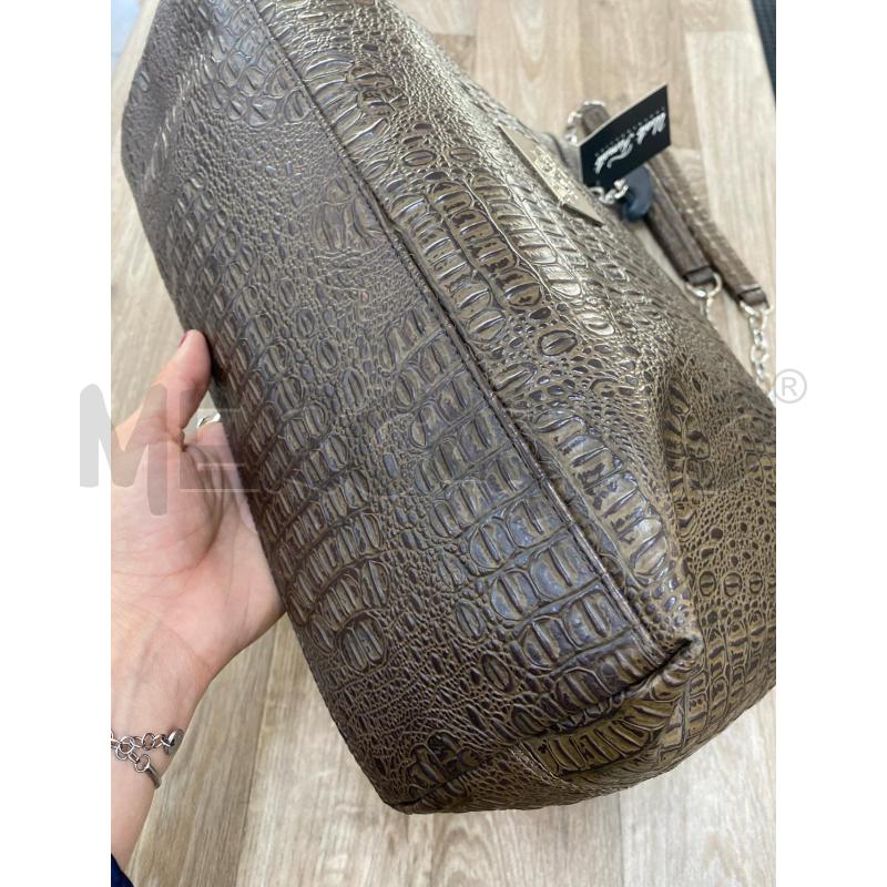 BORSA DONNA PINKO BAG MARRONE MANICI CATENE | Mercatino dell'Usato Pomezia 4