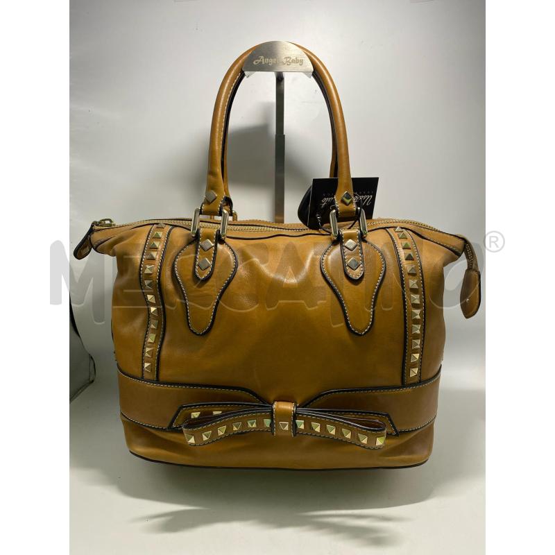 BORSA DONNA ROCKSTUD TOTE VALENTINO IN PELLE BEIGE BORCHIE | Mercatino dell'Usato Pomezia 2