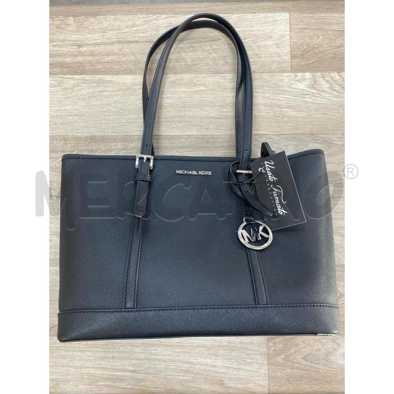 BORSA DONNA SHOPPER NERA MICHAEL KORS | Mercatino dell'Usato Pomezia 1